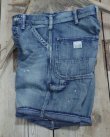 画像4: SUGAR CANE -11oz. BLUE DENIM WORK SHORTS AGED MODEL- 