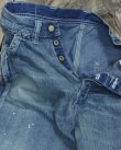画像3: SUGAR CANE -11oz. BLUE DENIM WORK SHORTS AGED MODEL- 
