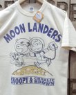 画像1: TOYS McCOY -SNOOPY TEE "MOON LANDER"- 