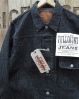 画像: FULLCOUNT -2107BK Type 1 Black Denim Jacket- 