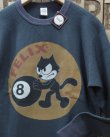 画像1: TOYS McCOY -BIG WAFFALE CREW NECK SHIRT "FELIX 8 BALL"- 