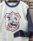 画像3: TOYS McCOY -BIG WAFFLE CREW NECK SHIRT "SNOOPY U.S. COAST GUARD 1790"- 