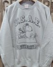 画像2: TOYS McCOY -GARMENT DYING SWEAT SHIRT "SNOOPY U.S.A.F. FLYING ACE"- 