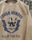 画像3: TOYS McCOY -GARMENT DYING SWEAT SHIRT "FELIX THE CAT TOUGH MINDED"- 