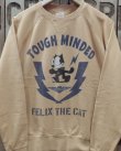画像4: TOYS McCOY -GARMENT DYING SWEAT SHIRT "FELIX THE CAT TOUGH MINDED"- 