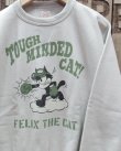 画像4: TOYS McCOY -HEAVYWEIGHT SWEAT SHIRT / FELIX THE CAT "TOUGH MINDED CAT!"- 