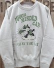 画像5: TOYS McCOY -HEAVYWEIGHT SWEAT SHIRT / FELIX THE CAT "TOUGH MINDED CAT!"- 