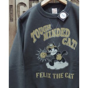 画像: TOYS McCOY -HEAVYWEIGHT SWEAT SHIRT / FELIX THE CAT "TOUGH MINDED CAT!"- 