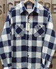 画像1: SUGAR CANE -TWILL CHECK WORK SHIRT- 