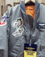 画像: TOYS McCOY -TYPE MA-1 MIL-J-8279E / SNOOPY "U.S.A.F. TACTICAL AIR COMMAND"- 