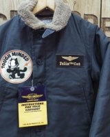 画像: TOYS McCOY - N-1 DECK JACKET / FELIX THE CAT "TOUGH MINDED" - 