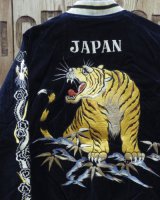 画像: TAILOR TOYO -Velveteen Souvenir Jacket "ROARING TIGER" × "JAPAN MAP"- 