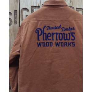 画像: PHERROW'S "25W-PCCJ1-P" Corduroy Boa Jacket 