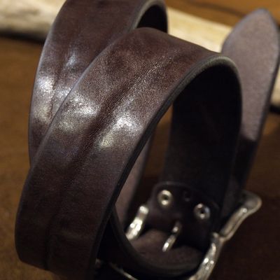 画像3: BARNS Leather Belt "LE-4168"
