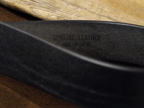 画像: BARNS Leather Belt "LE-4168" 