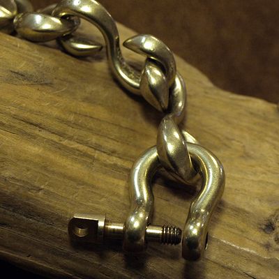 画像4: Inception "f-hole brass chain" 