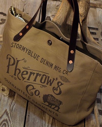 画像1: Pherrow's "PSBG1" 2way Tote Bag 