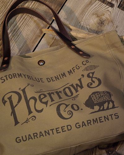 画像2: Pherrow's "PSBG1" 2way Tote Bag 