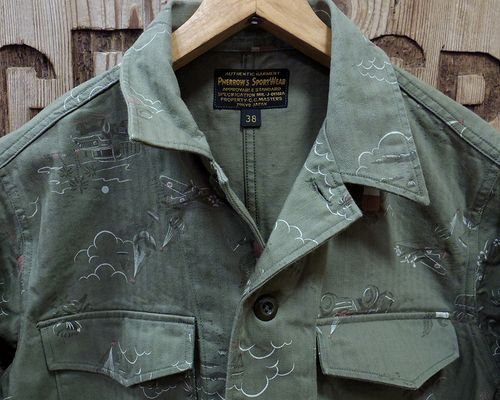 画像: Pherrow's "21S-P43J" US Army Printed Field Jacket 