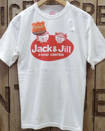 画像2: CUSHMAN -RECYCLE COTTON TEE "Jack & Jill"- 