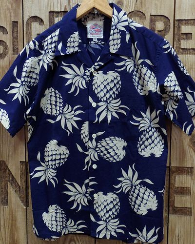 画像2: Duke Kahanamoku -"DUKE'S PINEAPPLE"　Cotton Hawaiian Shirt 