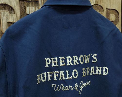 画像: Pherrow's "22S-PCOJ1" Cotton / Rayon Coach Jacket 