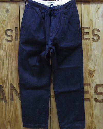 画像3: FOB FACTORY F0508 -DENIM TRACK PANTS- 