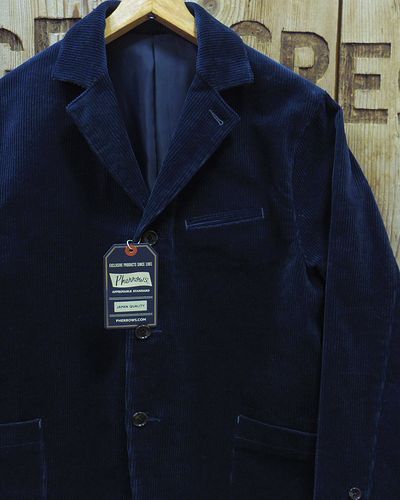 画像1: Pherrow's "22W-PWSC1" Sack Coat Style Corduroy Jacket 