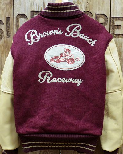 画像5: BROWN'S BEACH "BBJ-021" Brown's Beach Varsity Jacket 