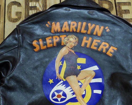 画像: TOYS McCOY -TYPE A-2 "MARILYN SLEPT HERE"- 