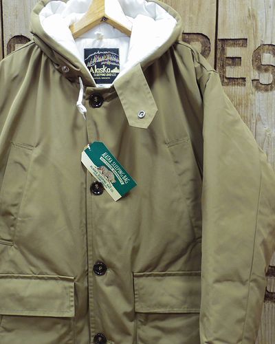 画像1: ALASKA SLEEPING BAG -"APOLLO" PADDING PARKA- 