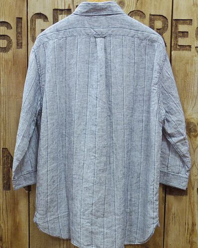 画像4: Pherrow's "23S-P7BD2" 3/4 Sleeves BD Linen Shirt 