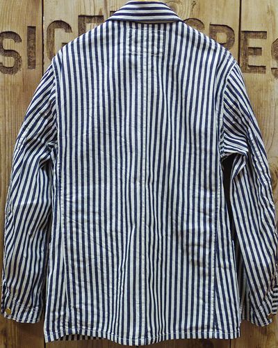 画像5: Sugar Cane -HEAD LIGHT×FICTION ROMANCE "NOS INDIGO STRIPE WORK COAT"- 