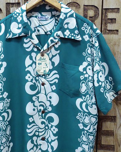 画像1: SUN SURF -ALOHA SHIRTS "TAHITIAN PRINT"- 