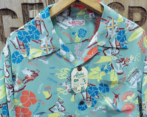 画像: SUN SURF -ALOHA SHIRTS "SYMBOL OF ISLANDS"- 