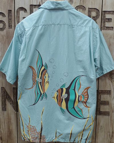 画像5: CUSHAMN 25457 -COTTON HAWAIIAN SHIRTS "TROPICAL FISH"- 