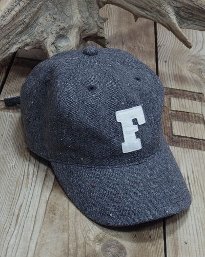 画像1: FULLCOUNT 6843-23C -6 Panel Tweed B.B Cap F Patch- 