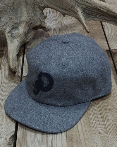 画像1: Pherrow's "23W-PWC1" Wool Blend BaseBall Cap 