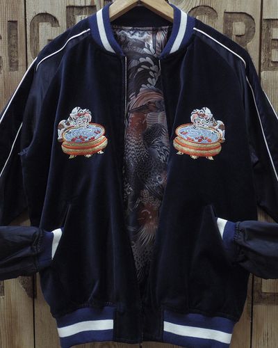 画像2: Pherrow's "23W-GOLDEN-F" Souvenir Jacket 