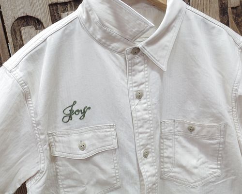 画像: Pherrow's "23W-PHCS1-E" 40s Style Herringbone Work Shirts 