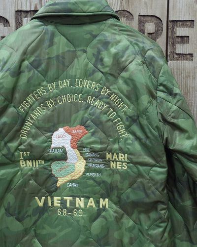 画像1: Pherrow's "23W-PVJ1" VIETNAM Souvenir Jacket 
