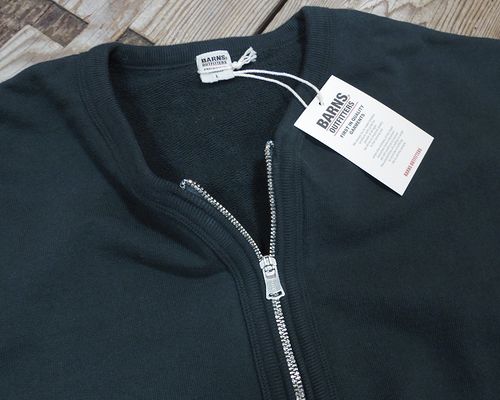 画像: BARNS -SWEAT ZIP CARDIGAN- 