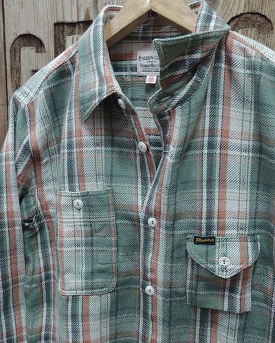 画像3: Pherrow's "23W-750WS-C" Flannel Shirt 