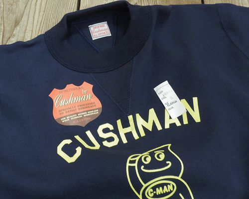 画像: CUSHMAN 26901P -PRINT SET IN SLEEVE SWEAT- 