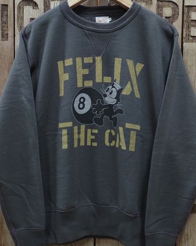 画像2: TOYS McCOY -MILITARY SWEAT SHIRT / FELIX THE CAT "8 BALL"- 