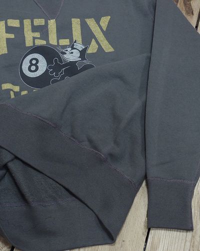 画像4: TOYS McCOY -MILITARY SWEAT SHIRT / FELIX THE CAT "8 BALL"- 