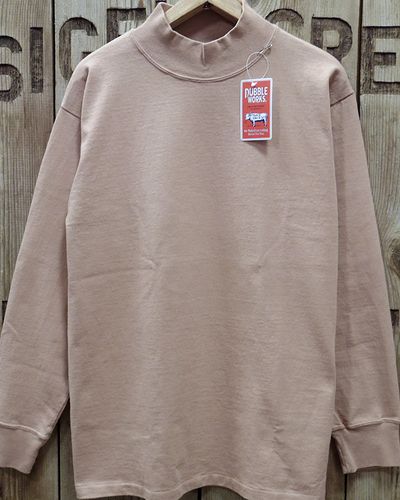 画像4: DUBBLE WORKS -"STAND WHEEL" H/W MOCK NECK L/S TEE- 