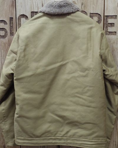 画像5: BUZZ RICKSON'S -JACKET, DECK, ZIP "N-1 KHAKI"- 