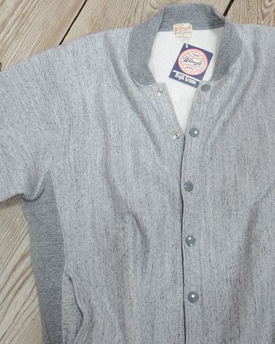 画像3: Whitesville -HORIZONTAL KNITTING BUTTON CARDIGAN- 