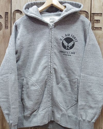 画像2: Buzz Rickson's -FULL ZIP SWEAT PARKA "U.S. AIR FORCE"- 